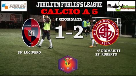 Jubileum Fubles S League Ii Ca Giornata Cagliari Livorno