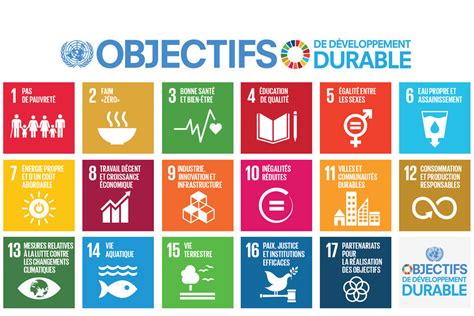 Onu 17 Objectifs De Développement Durable