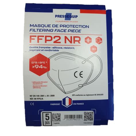 Masques De Protection Respiratoire Ffp En Sachet De