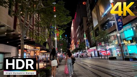 Australia Sydney City Walk K Hdr Youtube