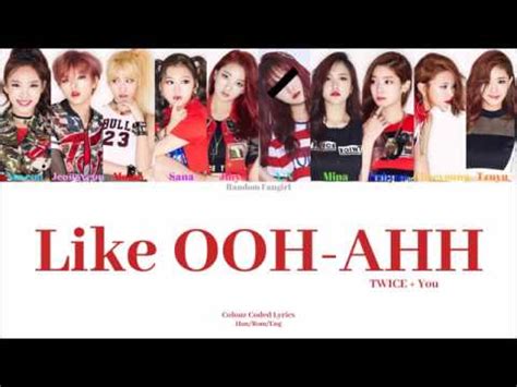 TWICE 트와이스 Like OOH AHH OOH AHH하게 10 Member Ver Colour Coded