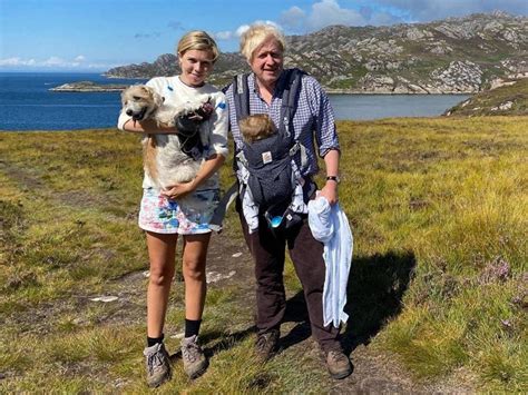 Boris Johnson The Prime Ministers Scotland Holiday Shown In Pictures