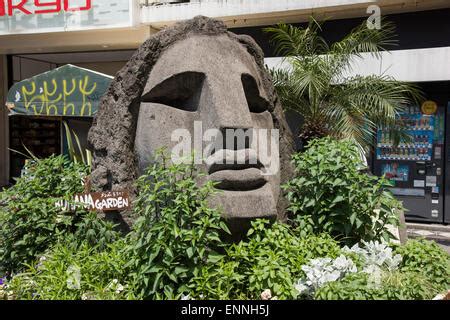 Moyai statue,Shibuya,Tokyo,Japan Stock Photo - Alamy