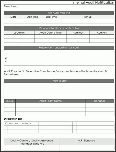 Iso 9001 Audit Checklist Template - Template 2 : Resume Examples # ...