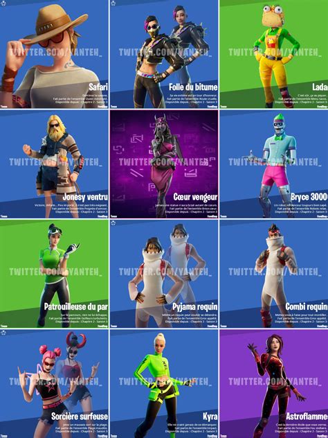 Fortnite Nouveaux Skins Leak Au 1320 Breakflip