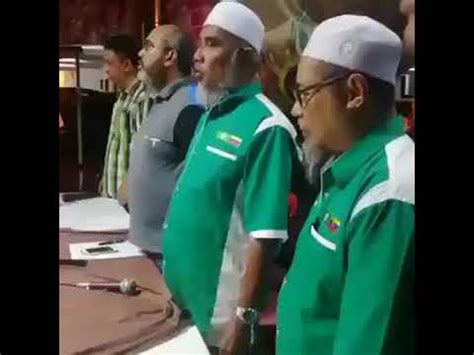 Ahli Pas Nyanyi Lagu Umno Youtube