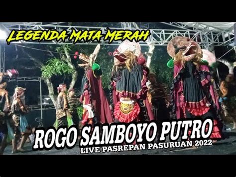 Rampokan Singo Barong Jaranan Rogo Samboyo Putro Live Pasrepan