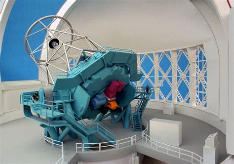 Model Of 8 Meter Telescope Noirlab