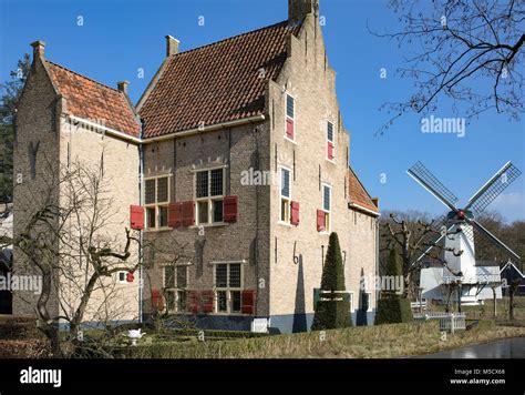 Netherlands traditional architecture, old dutch houses and gardening in ...