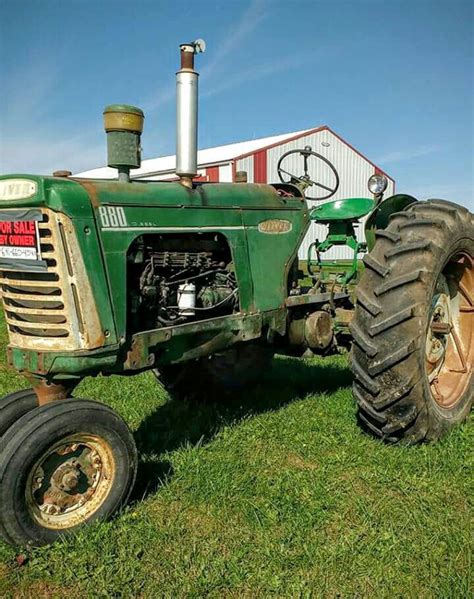 Oliver 880 Diesel Classic Tractor Vintage Tractors Tractors