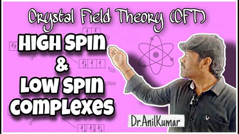 High Spin And Low Spin Complexes Youtube