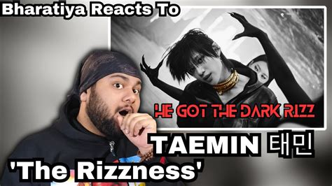 Reaction Taemin The Rizzness Performance Video Taemin