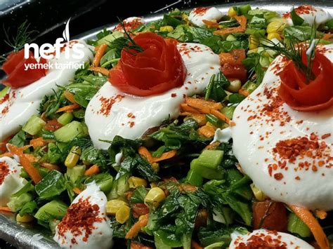 Karışık Semiz Otu Salatası Nefis Yemek Tarifleri 9316931