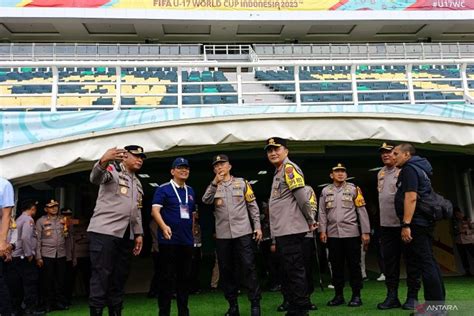 Operasi Aman Bacuya 2023 Kapolda Jatim Tinjau Stadion Piala Dunia U 17