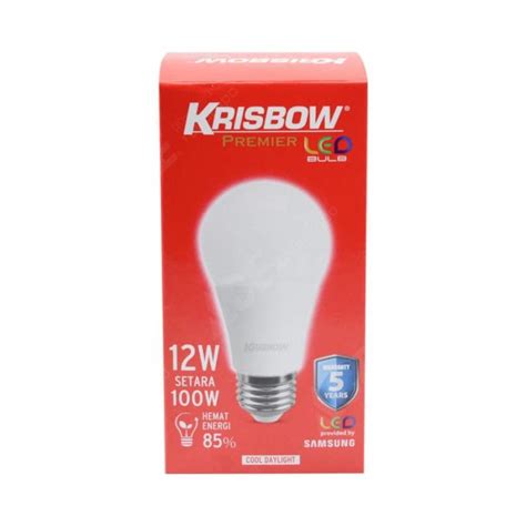 Krisbow Bohlam Led Premier W Cool Daylight Lazada Indonesia