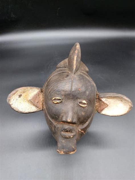 Mask Wood Cowries Rare Masque Rituel Ogoni Ogoni Catawiki