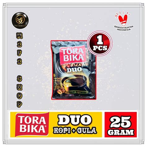 Jual Torabika Duo Kopi Hitam Gula Serbuk Sachet Gr Kemasan