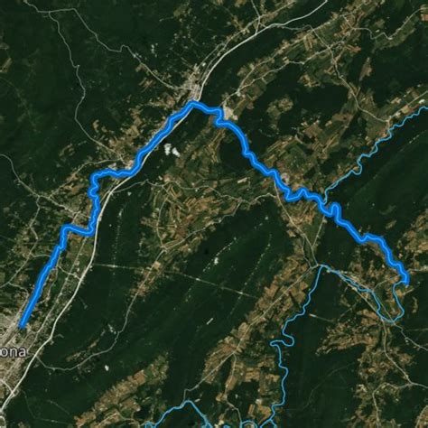 Juniata River Water Trail Map