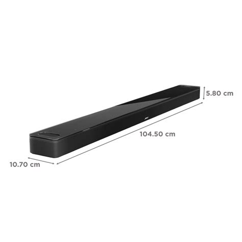 Buy BOSE Smart Ultra Bluetooth Soundbar with Remote (Dolby Atmos, Black ...