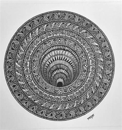 Illusion Mandala Mandala Art X Cms A Paper International