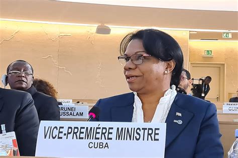 El Bloqueo De Eeuu Viola Los Derechos Humanos Denunci Cuba Cuba En