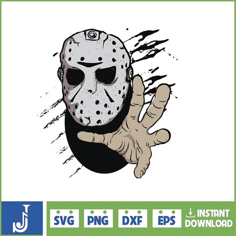 Jason Svg Voorhees Svg Friday The 13th Svg Valentine Svg Inspire