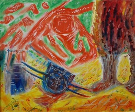 André Masson La Charrette 1948 Olio Su Tela Asta Autori Moderni E Contemporanei Grafica