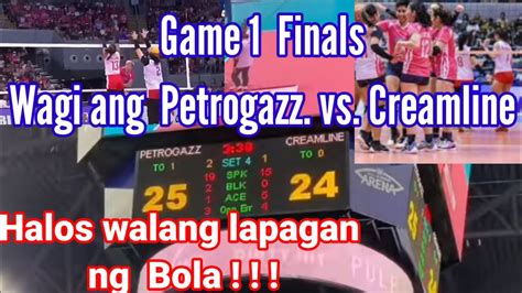 Panalo Ang Petrogazz Vs Creamline Finals Game Update Petrogazz