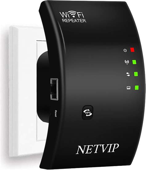 NETVIP WLAN Verstärker WLAN Repeater 300Mbit s 2 4GHz WLAN Amplifier