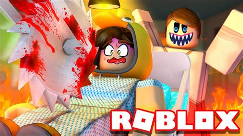 ESCAPA Del HOSPITAL Del TERROR En ROBLOX PatOni X Patita En