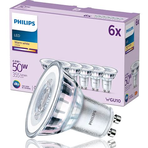 Philips Zestaw X Ar Wka Led Gu W W K Ciep A Lm