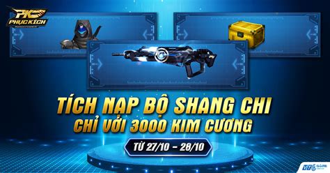 SK HOT TÍCH NẠP KIM CƯƠNG NHẬN NGAY COMBO SHANGCHI SIÊU ĐỈNH