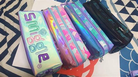 Smiggle Twin Zip Pencil Case Hobbies Toys Stationery Craft