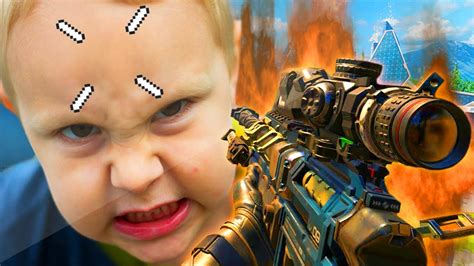 Angry Kid Trolled On Xbox Live V Head Shots Only Cod Trolling