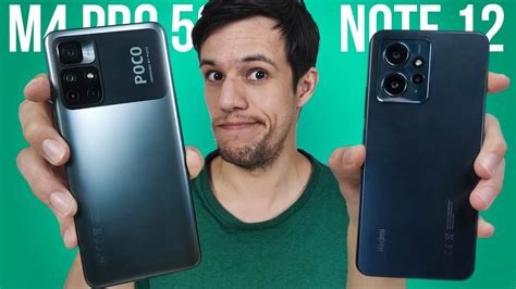 REDMI NOTE 12 vs POCO M4 PRO 5G Comparativo Qual é VALE A PENA Teste