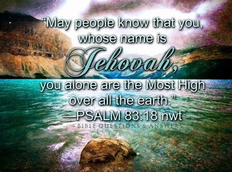 Pin By Luz Alcala On Jehov Dios Psalms Psalm Most High