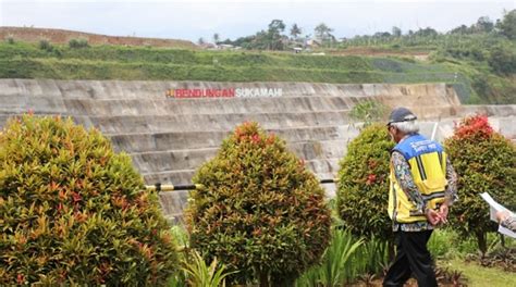 Tinjau Progres Pembangunan Bendungan Ciawi Dan Sukamahi