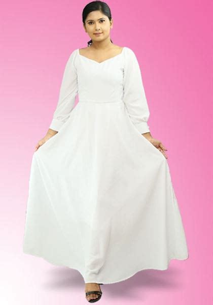 Off Shoulder Long Puff Sleeves Flared Maxi Party Dress Sunmart Lanka