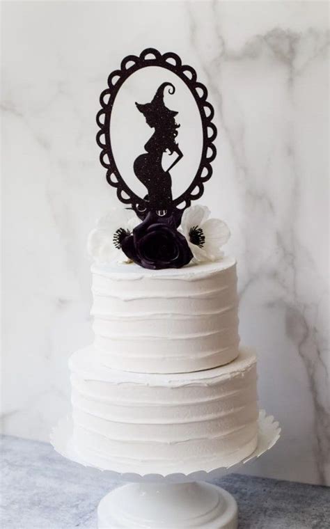 A Baby Is Brewing Cake Topper Halloween Baby Shower Cake Etsy