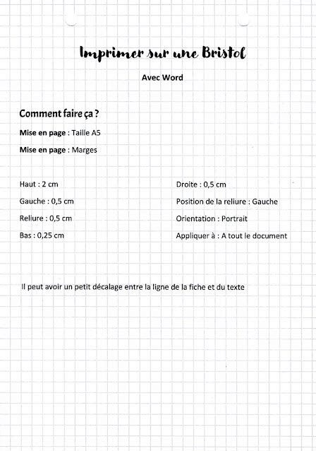 Comment Imprimer Sur Une Fiche Bristol