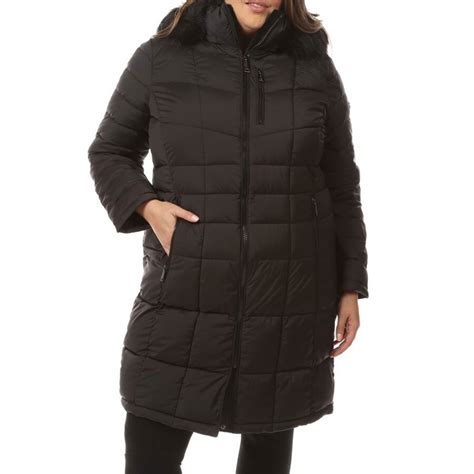 Calvin Klein Insulated Coat With Removable Hood Plus Size At Von Maur