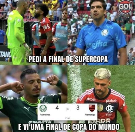 Palmeiras é campeão da Supercopa e Flamengo sofre memes na web