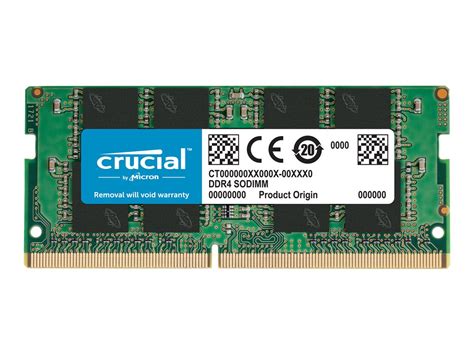 Crucial Ddr Gb So Dimm Pin Mhz Pc Cl