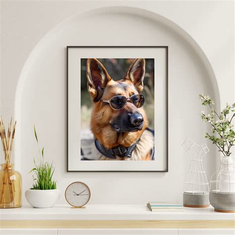 Cool German Shepherd Sunglasses Print Etsy