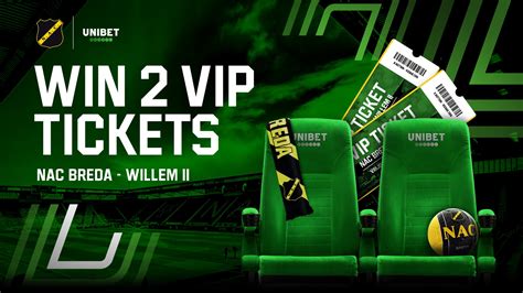 Nac Breda 💛🖤 On Twitter 🆚 Willem Ii 🎫 2x Vip Ticket 💚 Via Unibetnl