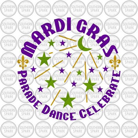 Mardi Gras SVG / Parade Dance Celebrate SVG / Let the Good - Etsy ...