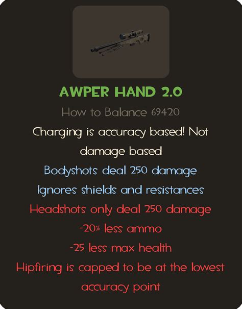 Awper Hand 2.0 (still me) : r/tf2