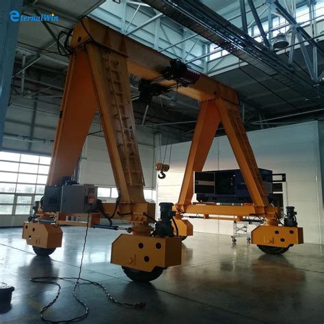 Rtg Double Girder Ton Gantry Crane Price With Heavy Duty For Sales