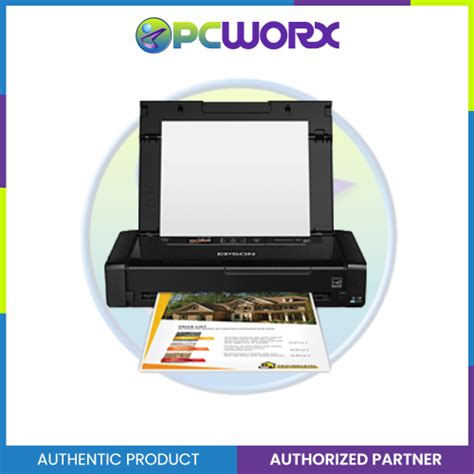 Epson Workforce Wf 100 Wireless Mobile Printer — Pcworx