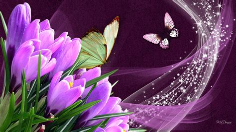 Purple Butterflies Wallpaper (58+ images)